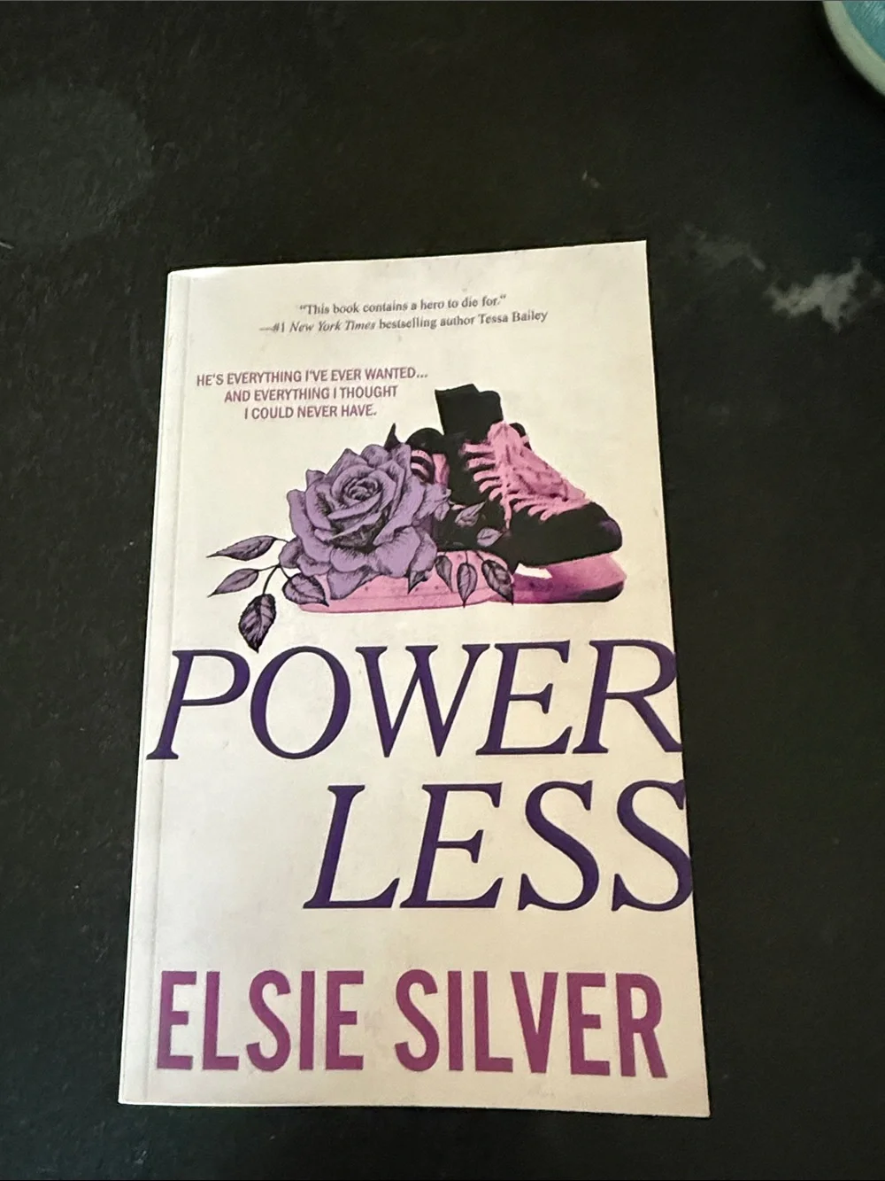 Powerless by Elsie Silver - White & Purple Paperback